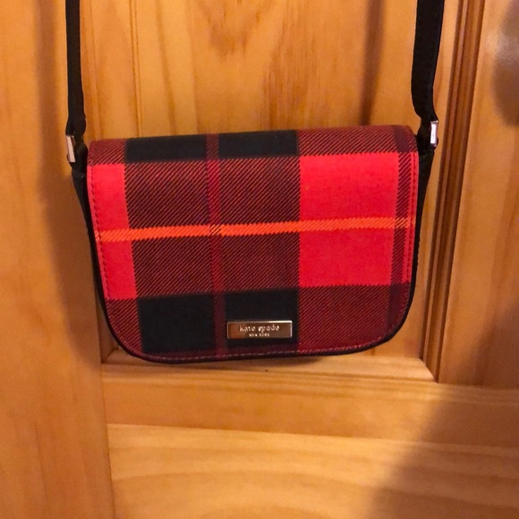 Kate spade plaid bag (small) - Picture 1 of 3